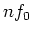 $nf_0$