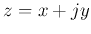 $z=x+jy$
