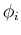 ${\bf\phi}_i$