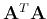 ${\bf A}^T{\bf A}$