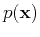 $p({\bf x})$