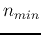 $n_{min}$