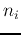 $n_i$