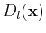 $D_l({\bf x})$