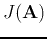 $J({\bf A})$