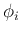 ${\bf\phi}_i$