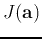 $J({\bf a})$