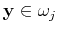 ${\bf y}\in\omega_j$