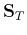 $\displaystyle {\bf S}_T$