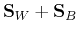 $\displaystyle {\bf S}_W+{\bf S}_B$