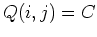 $Q(i,j)=C$