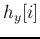 $h_y[i]$