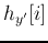 $h_{y'}[i]$