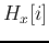 $H_x[i]$