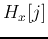 $H_x[j]$