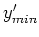 $y'_{min}$