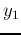 $y_1$