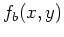 $f_b(x,y)$