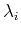 $\lambda_i$