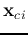 ${\bf x}_c_i$