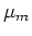 $\mu_m$