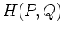 $H(P,Q)$