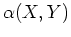 $\alpha(X,Y)$