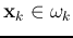 ${\bf x}_k\in\omega_k$
