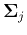 ${\bf\Sigma}_j$
