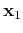 ${\bf x}_1$
