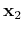 ${\bf x}_2$
