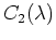 $C_2(\lambda)$