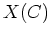 $X(C)$