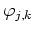 $\varphi_{j,k}$