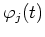 $\varphi_j(t)$