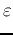 $\displaystyle \varepsilon$