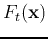 $F_t({\bf x})$