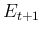 $\displaystyle E_{t+1}$