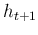 $h_{t+1}$