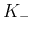 $K_-$