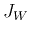 $\displaystyle J_W$