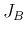 $J_B$