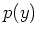 $p(y)$