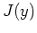 $J(y)$