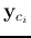 ${\bf y}_{c_i}$