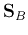 ${\bf S}_B$