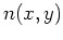 $n(x,y)$