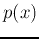 $p(x)$