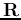 ${\bf R}$