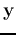${\bf y}$